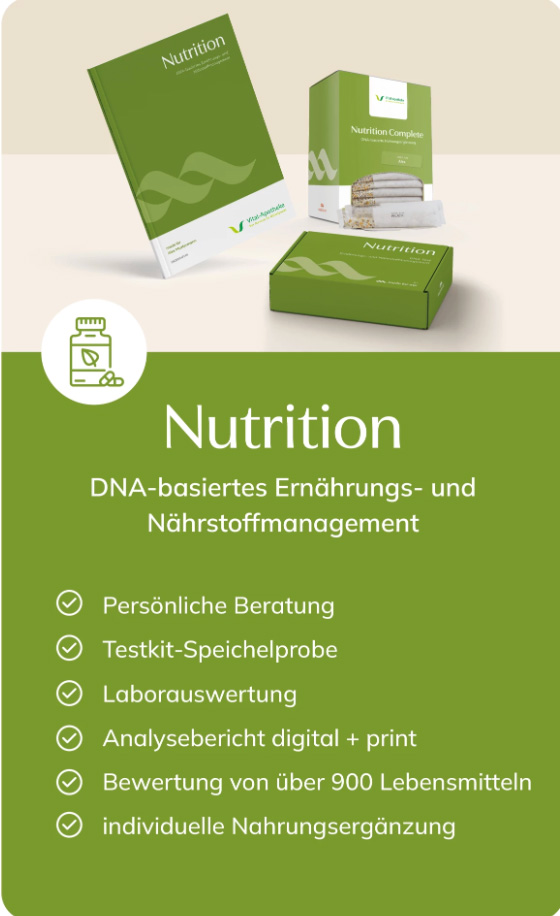 DNA Test bei Apohall Apotheken - Nutrition