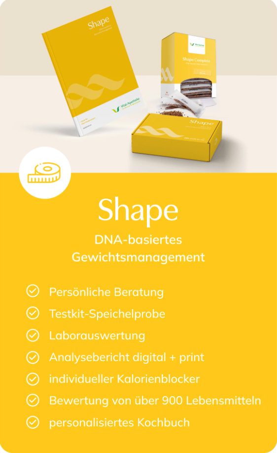 DNA Test bei Apohall Apotheken - Shape